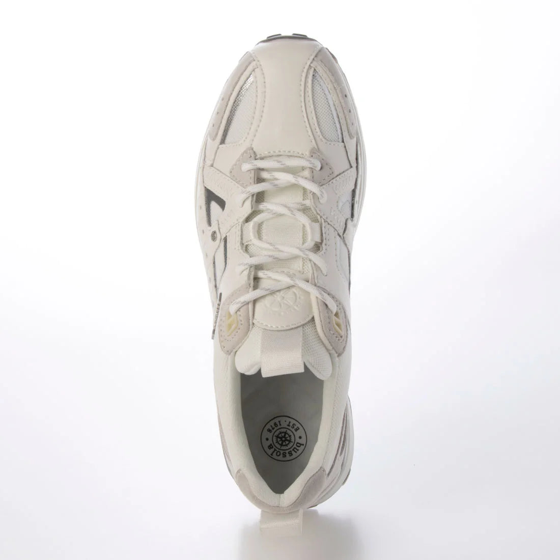 ブソラ ＢＭＳソール オールレザースニーカー25cm bussolaブソラ BMS 本革コンビスニーカー（ホワイト） （White